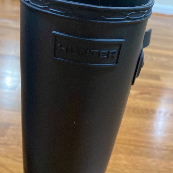 HUNTER original refined tall rain boots - Picture 3 of 9